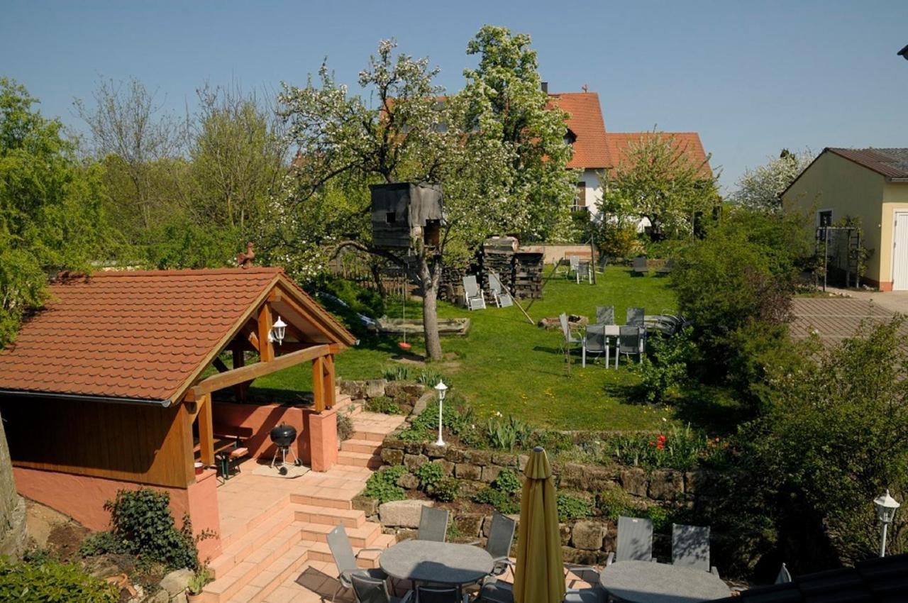 Pension Rosengärtchen Absberg Exterior foto