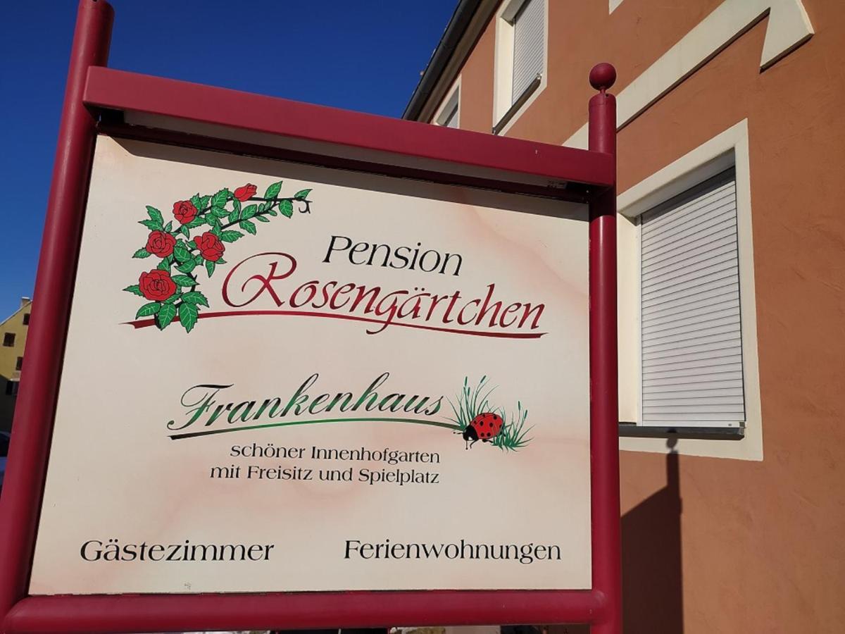 Pension Rosengärtchen Absberg Exterior foto